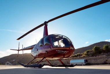 Benidorm helikopter turu. İspanya