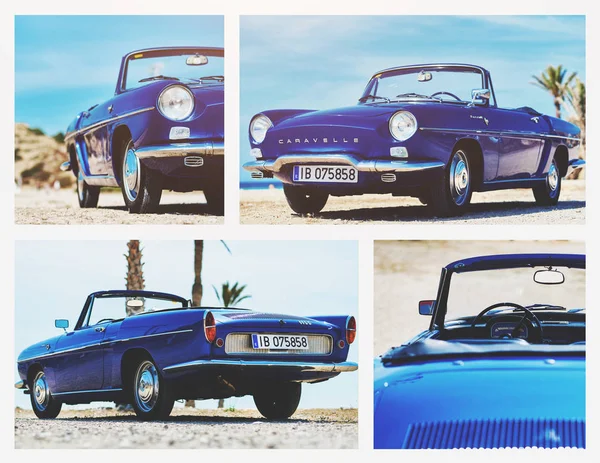 Collage of Renault Caravelle — Stock Photo, Image