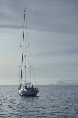 Cala Saona Formentera içinde yat. Balear Adaları