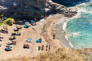 Cala del Barco beach. Cartagena, Costa Blanca. Spain