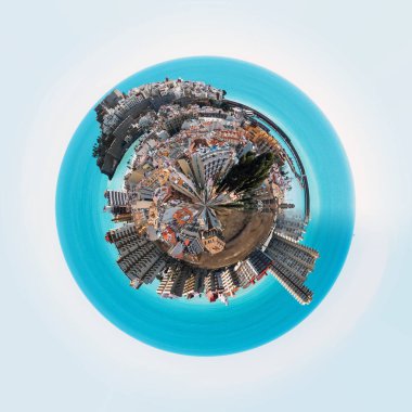 Peniscola şehir panoraması