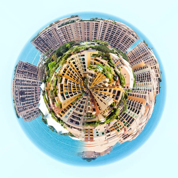 Panorama de Fontvieille — Fotografia de Stock