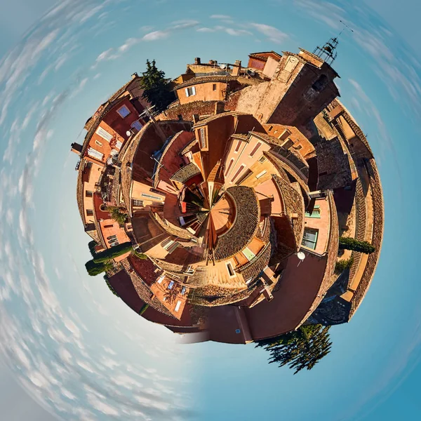 Panorama del pueblo de Rosellón —  Fotos de Stock