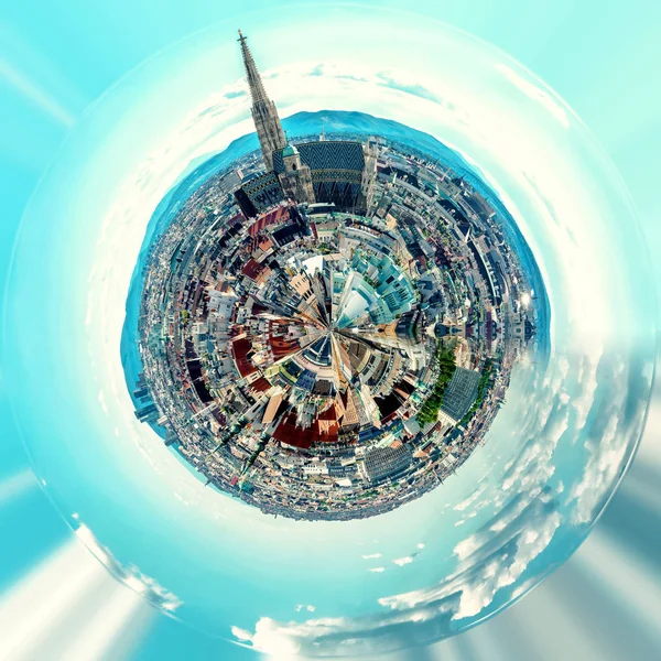 Viyana şehir manzarasına. Avusturya