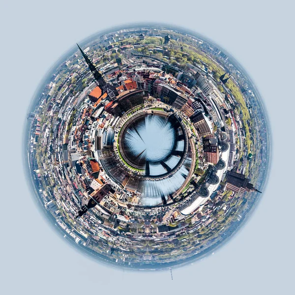 Panorama der Riga-Stadt, Lettland — Stockfoto