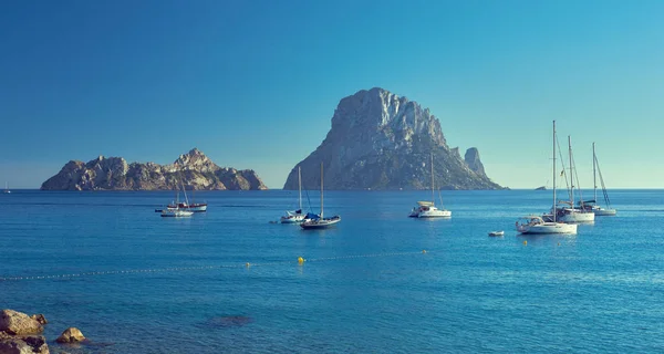 ES Vedra. Νησί της Ίμπιζα, Νησιά Βαλεαρίδες. Ισπανία — Φωτογραφία Αρχείου