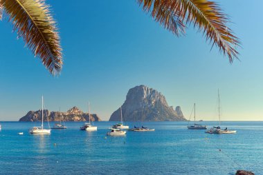 Es Vedra. Ibiza Adası, Balear Adaları. İspanya