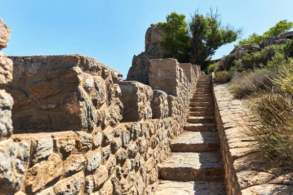 Castillitos batterij, vestingwerken van Cartagena — Stockfoto