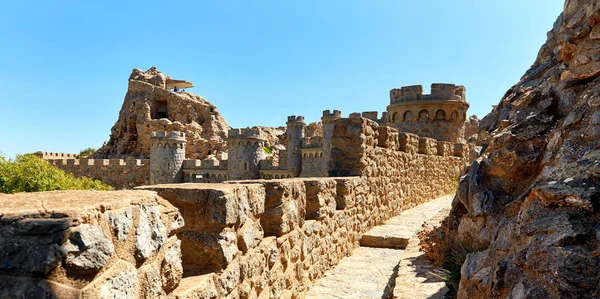 Castillitos Batterie, Befestigungsanlagen von Cartagena — Stockfoto