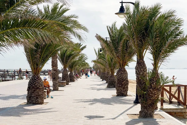 Promenade of San Pedro del Pinatar. Spain — Stock Photo, Image