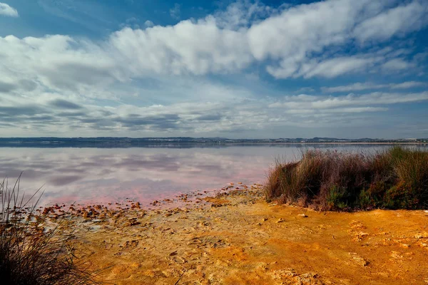 Vista pitoresca de Las Salinas. Costa Blanca, Espanha — Fotografia de Stock