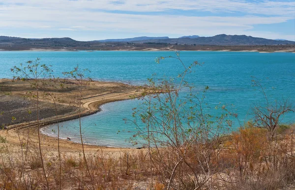La Pedrera Reservoir in Orihuela. Spain — стокове фото
