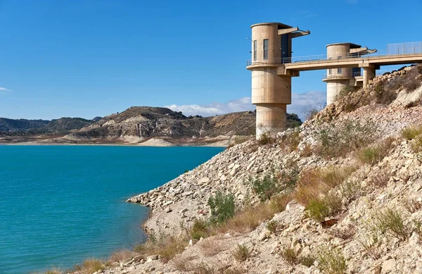La Pedrera Reservoir in Orihuela. Spain — Stock Photo, Image