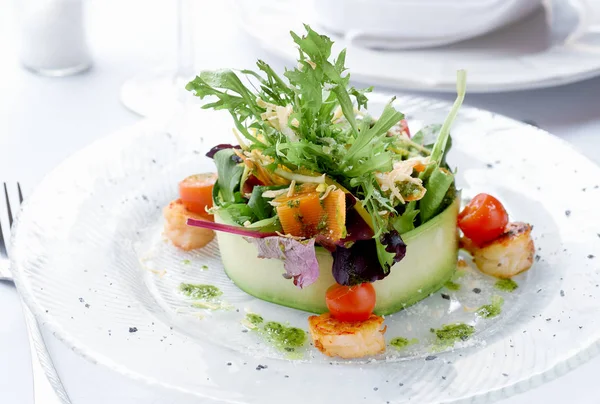 Salată de fructe de mare — Fotografie, imagine de stoc
