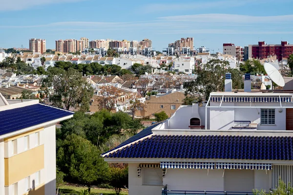 Vista para a cidade de Dehesa De Campoamor. Espanha — Fotografia de Stock