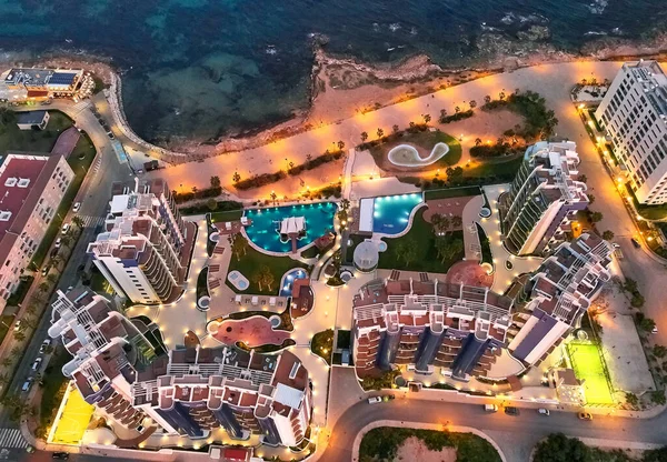 Orihuela Spanje Januari 2019 Top View Modern Luxe Architectonisch Residentieel — Stockfoto