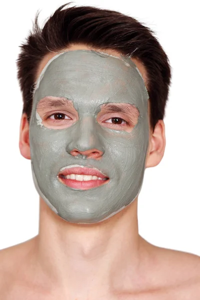 Mask on face — Stock Photo, Image