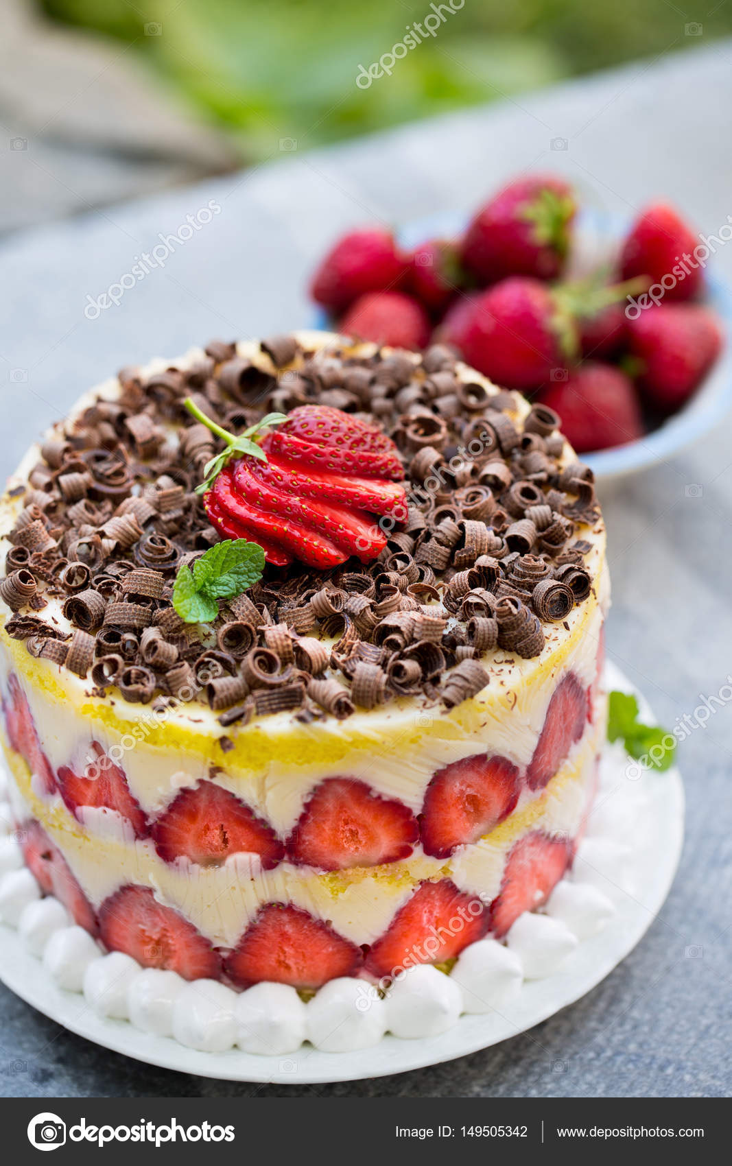 Çilekli Pasta – Fraisier Çilekli Pasta – Fraisier