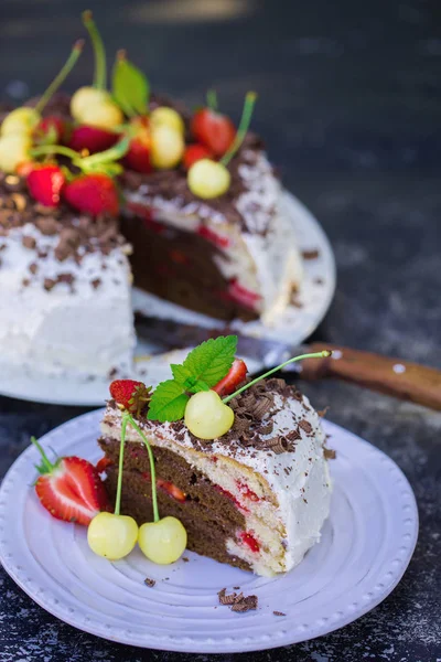 Vyjmout dort — Stock fotografie