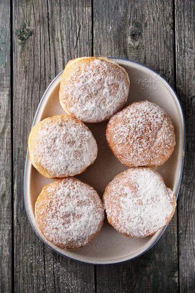 Deliciosos donuts exuberantes — Fotografia de Stock