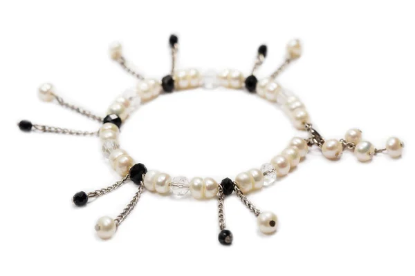 Bracelet made of pearls — Stock Photo, Image