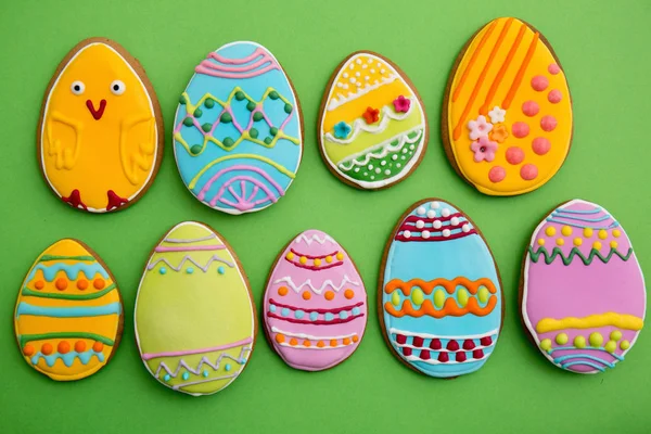 Cookies in the form of eggs — Stock Photo, Image