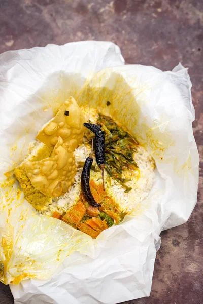 Sri Lanka arroz con curry — Foto de Stock