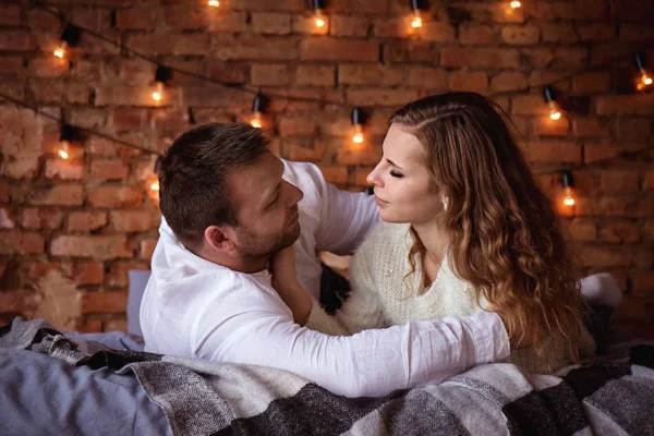 Portrait of a tender couple — Stock Photo, Image