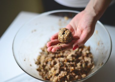 Eller kadın yapma sağlıklı bisküvi - Oktay kurabiye ev yapımı