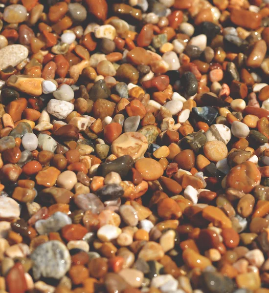 Bach pebbles macro shot — Stock Photo, Image