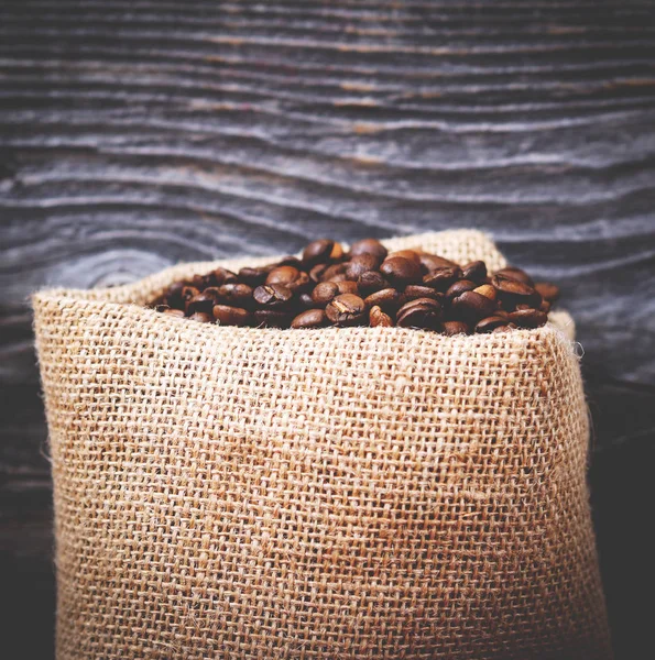 Sack of coffee beans — Stock Photo, Image