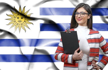 İşkadını Uruguay kavramsal fotoğraf