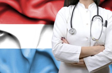 Lüksemburg'daki ulusal sağlık sisteminin kavramsal görüntü