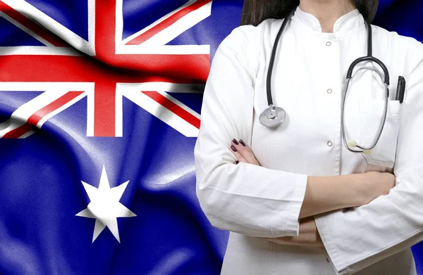 オーストラリアの国民医療制度の概念図 — ストック写真