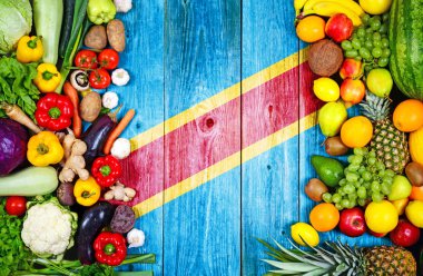 Kongo Demokratik Cumhuriyeti 'nden taze meyve ve sebzeler