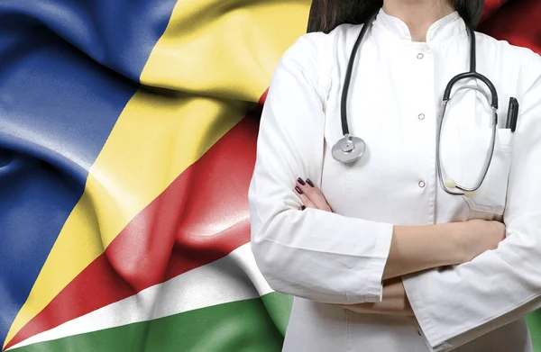 Imagen Conceptual Del Sistema Nacional Salud Seychelles —  Fotos de Stock