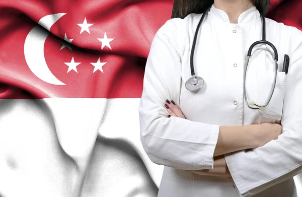 Conceptual Image National Healthcare System Singapoore — Stock Photo, Image