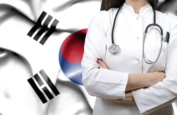 Conceptual Image National Healthcare System South Korea — Stock Photo, Image