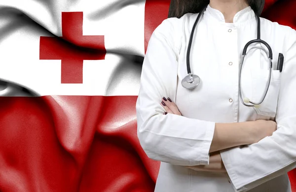 Conceptuele Afbeelding Van Nationale Gezondheidszorg Tonga — Stockfoto
