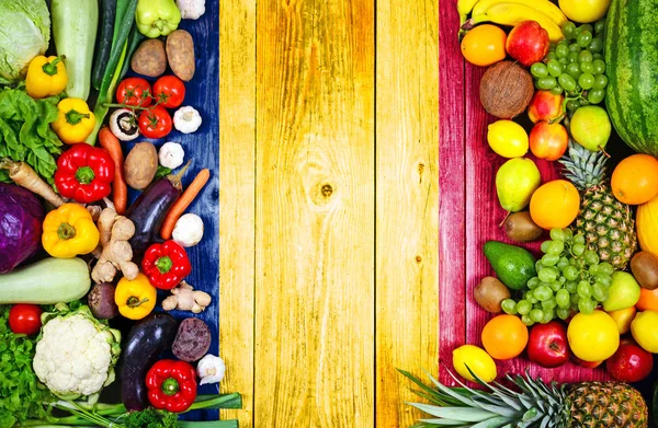 Frutas e legumes frescos do Chade — Fotografia de Stock