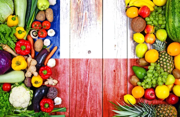 Verse groenten en fruit uit Chili — Stockfoto