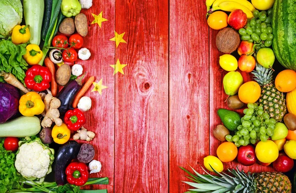 Fresh fruits and vegetables from China