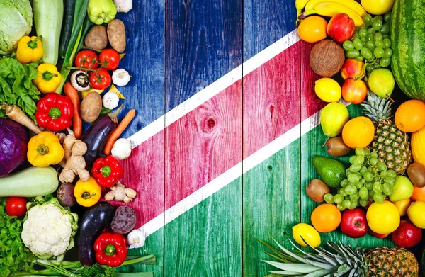 Fresh fruits and vegetables from Namibia — Stock Photo, Image