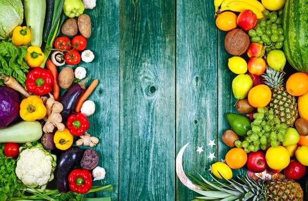 Frutas e produtos hortícolas frescos do Turquemenistão — Fotografia de Stock