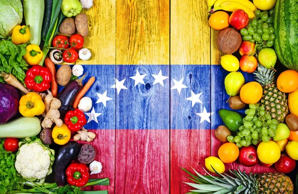 Frutas y verduras frescas de Venezuela — Foto de Stock