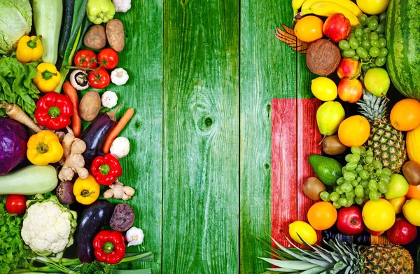 Färsk frukt och färska grönsaker från Zambia — Stockfoto