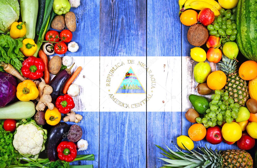 Fresh fruits and vegetables from Nicaragua