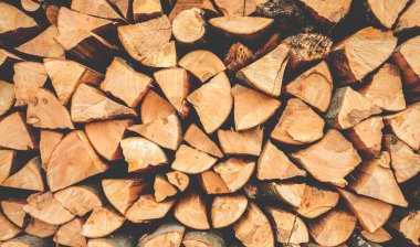 Ahşap günlükleri arka plan yığılmış