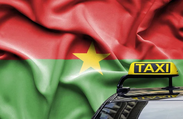 Ταξί εννοιολογική εικόνα στη χώρα της Μπουρκίνα Φάσο — Φωτογραφία Αρχείου