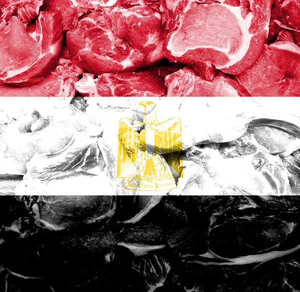 Imagen Conceptual Carne Fresca Egipto —  Fotos de Stock